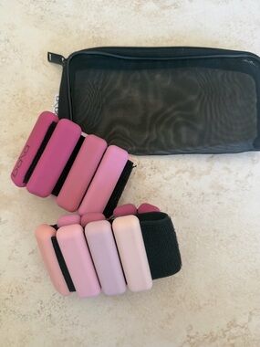 BALA Free People Ombré Pink 1lb Ankle weights set
